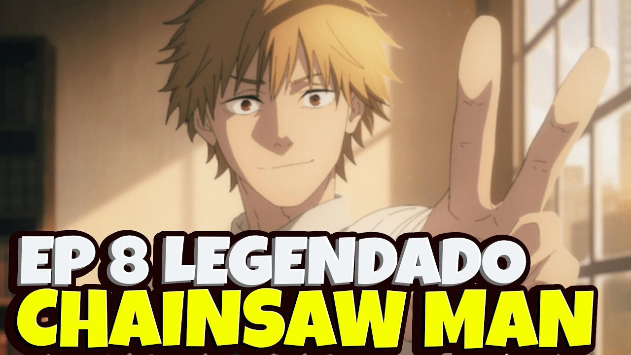 Chainsaw Man  Assista ao encerramento do 8º episódio