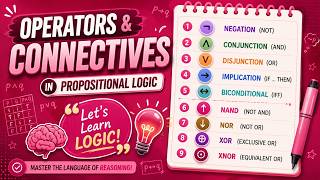 Operators in Logic Part 2 | Discrete Mathematics | GATE CSE 2027