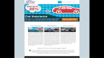 Vehicle Insurance Management System | PHP and MySQL Project Source Code | PHP MySQL CRUD Project
