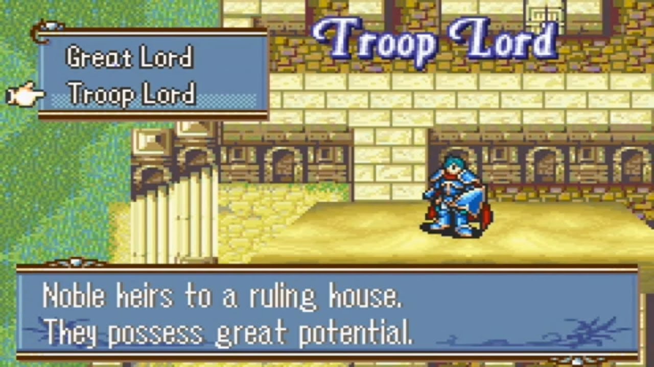 New promotion for Ephraim Fire Emblem Sacred Stones Microhacking YouTube