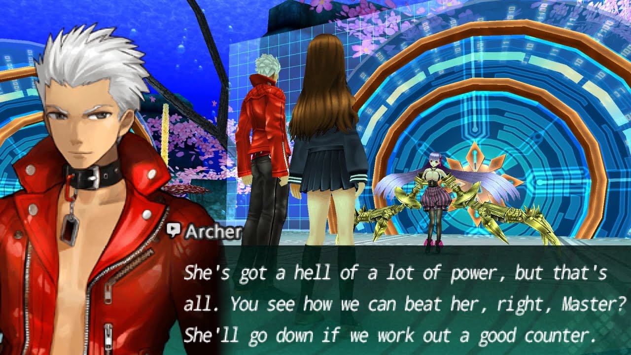 Fate/Extra CCC part 61: Nameless vs. Passionlip - YouTube