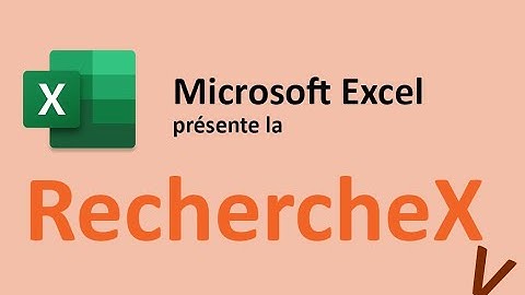 Tout savoir sur la recherchex et la fonction index equiv