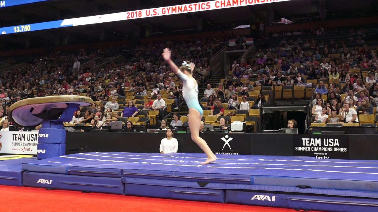 Katelyn Rosen Katelyn Rosen - Vault – 2018 U.S. Gymnastics Championships – Junior ...