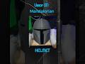 Visor On Mandalorian Helmet #3dprinter #3dprinted #mandalorian