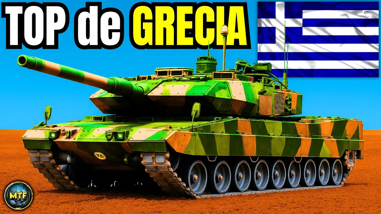 Grecia – ¡Los 10 vehículos militares más poderosos del Ejército Griego!