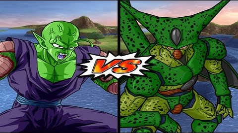 Piccolo and Android 17 vs Cell First Form ‐ DBZ: Budokai Tenkaichi 3