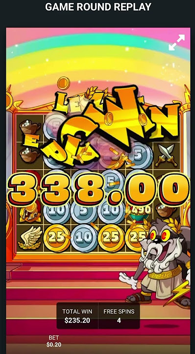 Le Zeus epic five scatter bonus paid decent #slots #hacksaw