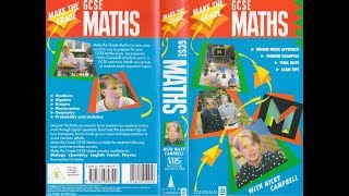 Make the Grade: GCSE Maths (1991 UK VHS)