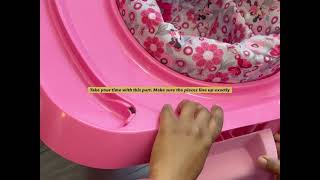 Disney Baby Ready Set Walk Developmemt Walker Assembly