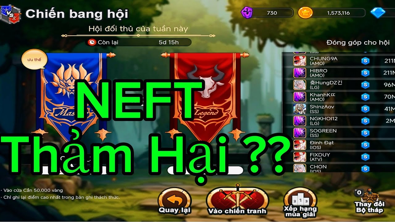 War bang hội tuần này siêu lỏ 😭 cùng một số tính năng mới 🐧 / Gold tower defence