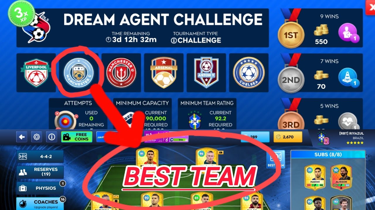 dls dream agent challenge event. Get free dream star agent in dls 2026 ...
