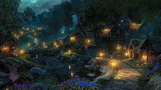 Rainy Magical Night In Village Ambience | Relaxing Sound at Night, Winds, Crickets, Stream ✨🌙 by Magical Village 322 views 1 month ago 3 hours