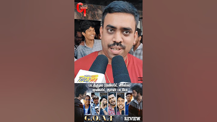 2nd Half Super | The Goat Public Review #goat #goatmovie #vijay #thalapathy #thalapathyvijay