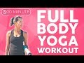 20 minute Full Body Power Yoga Workout to Strength & Tone | Sarah Beth Yoga