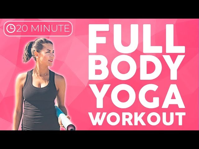 20 minute Full Body Power Yoga Workout to Strengthen & Tone class=