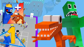 Merge Craft Blue Guys - Gameplay Walkthrough Android, IOS Part 1