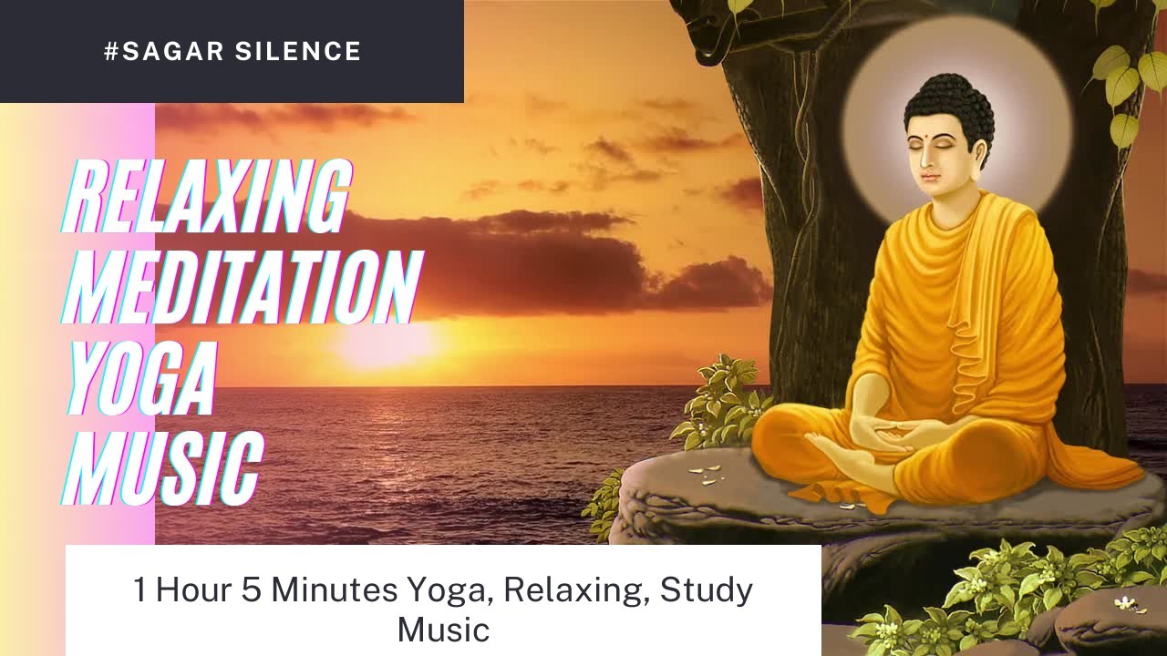 1 hrs 5 min meditation music relax mind body positive energy | sleeping ...