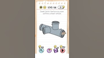 Brain Test Level 108 || Eeek! Catch It Before My Mom Suffers A Heart Attack