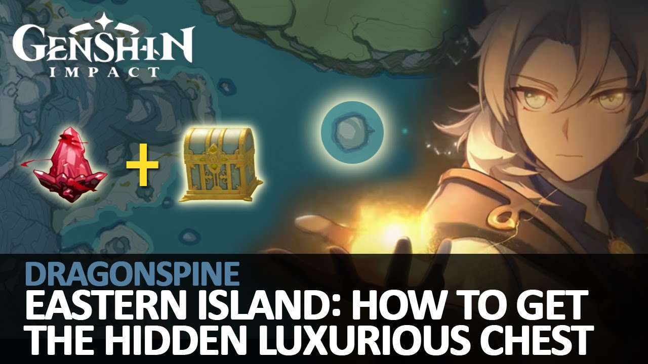 Luxurious Chest on Eastern Island Dragonspine Genshin Impact YouTube