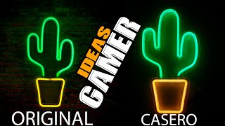 IDEAS GAMER (TIRAS DE NEON CASERAS PARA TU SETUP GAMING)