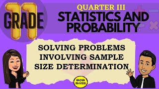 SOLVING PROBLEMS INVOLVING SAMPLE SIZE DETERMINATION || SHS STATISTICS AND PROBABILITY Q3