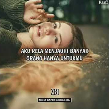 Aku rela manjauhi banyak orang hanya untukmu