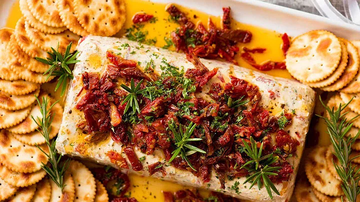 Christmas Appetizer: Festive Italian Cheese Log!