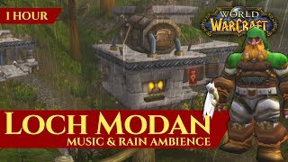 Vanilla Loch Modan  Music & Rain Ambience (1 hour, 4K, World of Warcraft Classic)