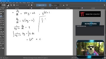 Livestream - Separable differential equations