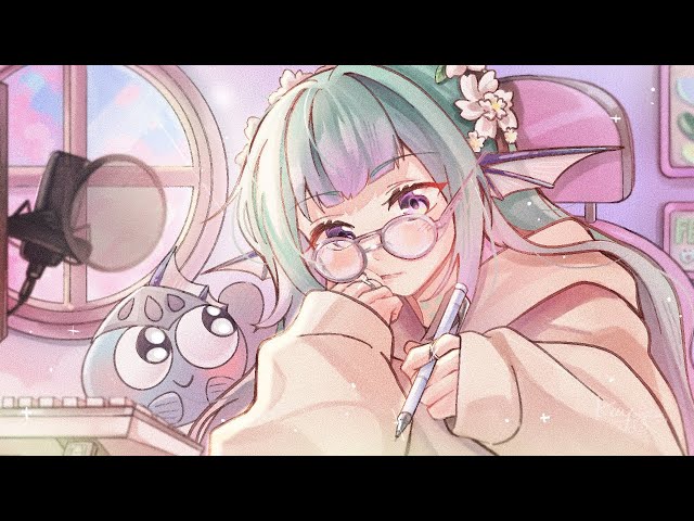 let's work hard today! 📖 (asmr)のサムネイル