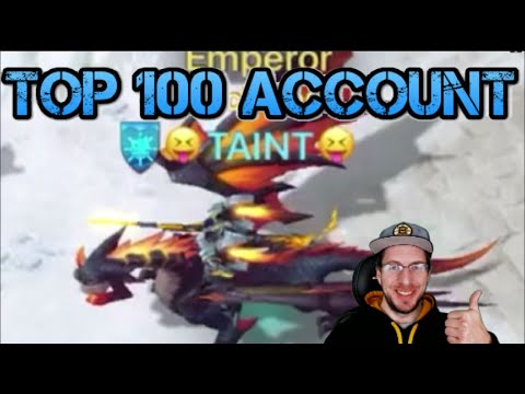 Top 100 Full Whale Account Review - Taint aka The Legend - Art of Conquest
