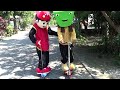 BOBOIBOY & ADU DU COSPLAY ASIK DAN SERU NAIK SKUTER & SKYBOARD - Kostum BoBoiBoy & Adu Du - HEY TAYO