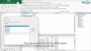Auto VBA 05 - API Viewer