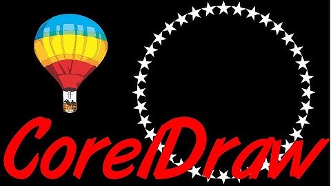 Corel Draw Tips & Tricks Rotate 36 STARS around a circle and have them touch