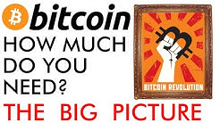 How Much Bitcoin Do You Need? The Big Price Picture [2020]