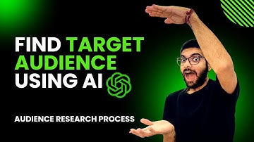 How To Find Your Target Audience Using AI | ChatGPT Tutorial (2025 Update)