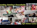 Busy households daysunday cleaning organizationd mart shoppingnight  morning routine