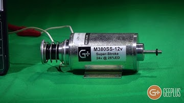 Solenoids and Actuators: Super Stroke Solenoids by Geeplus