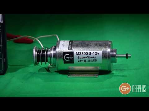 Solenoids and Actuators: Super Stroke Solenoids by Geeplus