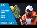 Alexander bublik v sumit nagal extended highlights  australian open 2024 first round