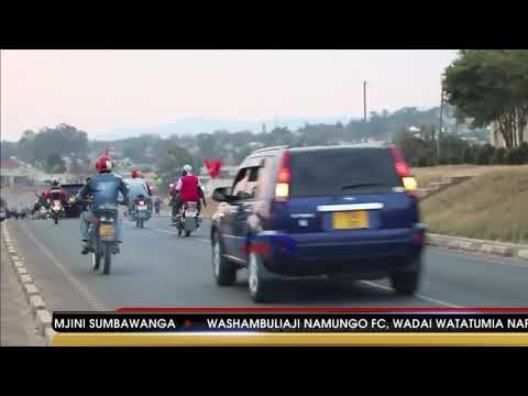 Tazama Shangwe La Kufa Mtu Simba Wakiwasili Sumbawanga Kuivaa Namungo Fainali Ya ASFC