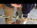 The Figure 8 tool - Joining high tensile plan wire under tension