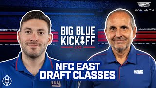 NFC East Draft Classes | Big Blue Kickoff Live | New York Giants