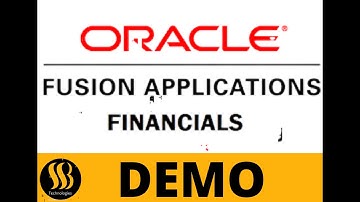 Oracle Fusion Financials Demo- By real time experts in the industry, From SSB Technologies Hyderabad