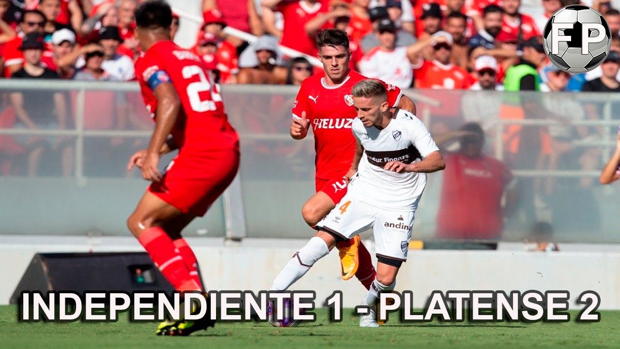 Resumen Paso a Paso, Independiente 1 vs Platense 2 | Fecha 2. - YouTube