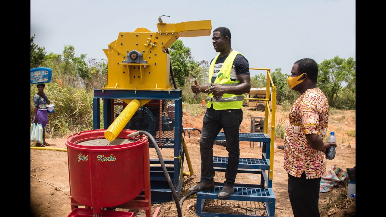 Deployment of mercury-free mineral processing technology in Ghana