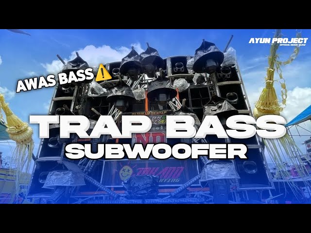 TRAP CEK SOUND BASS SUBWOOFER ANDALAN BREWOG AUDIO class=