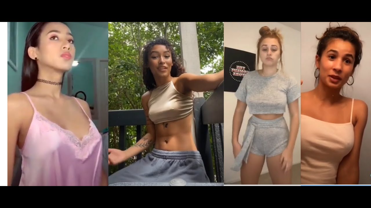 No Bra Bouncing Big Busty Tiktok Challenge Keep Your Eyes Open Youtube 