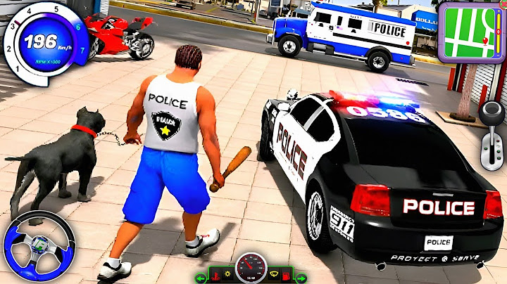 Police Car Chase Simulator 3D - Real Cop Simulator Gang War Gameplay