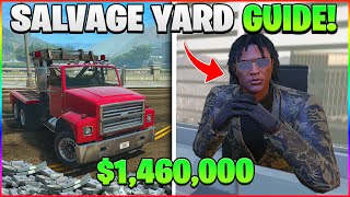 How To Make Millions With The Salvage Yard In GTA Online